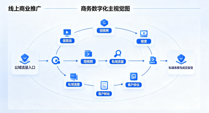 奈曼旗线上商业推广怎么做？全域流量闭环搭建与低成本转化实战指南